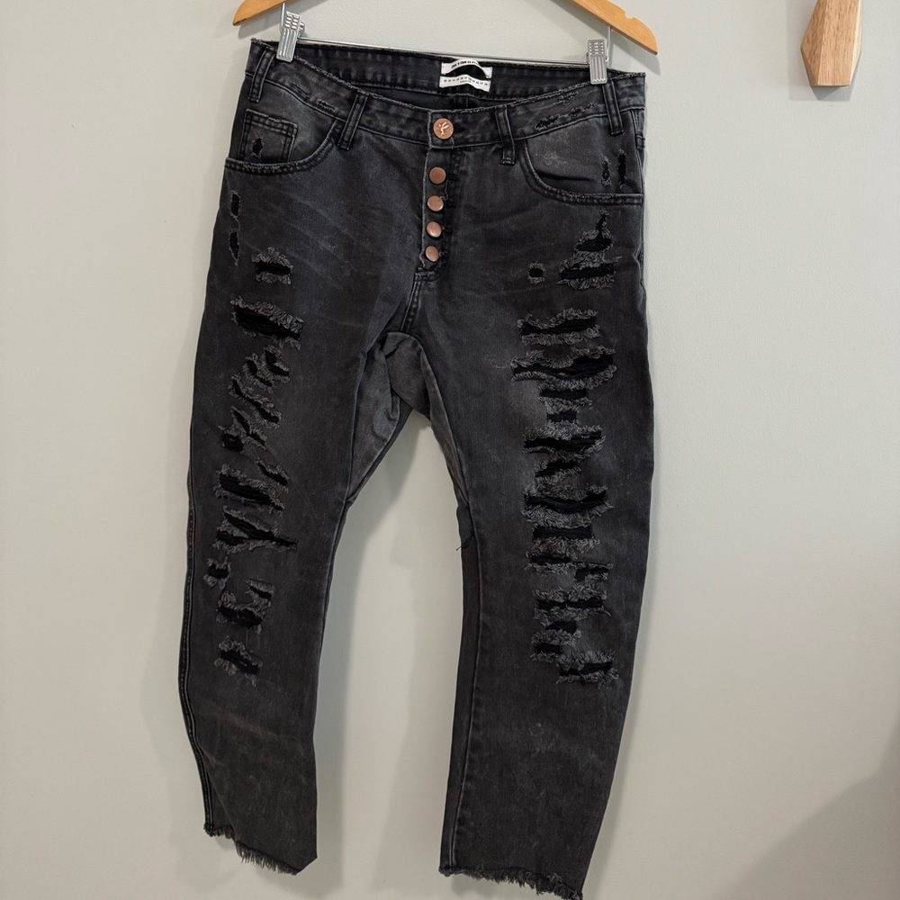 One Teaspoon black denim 28